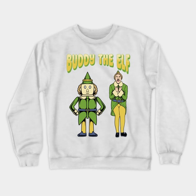 Buddy the Elf Crewneck Sweatshirt by littlepdraws